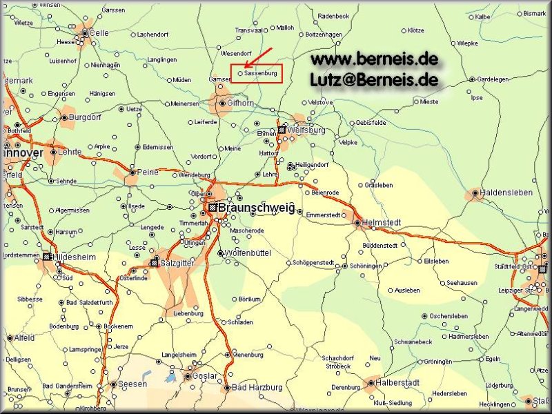 Rund um die legendäre Sassenburg befindet sich der große Wirkungskreis der www.berneis.de